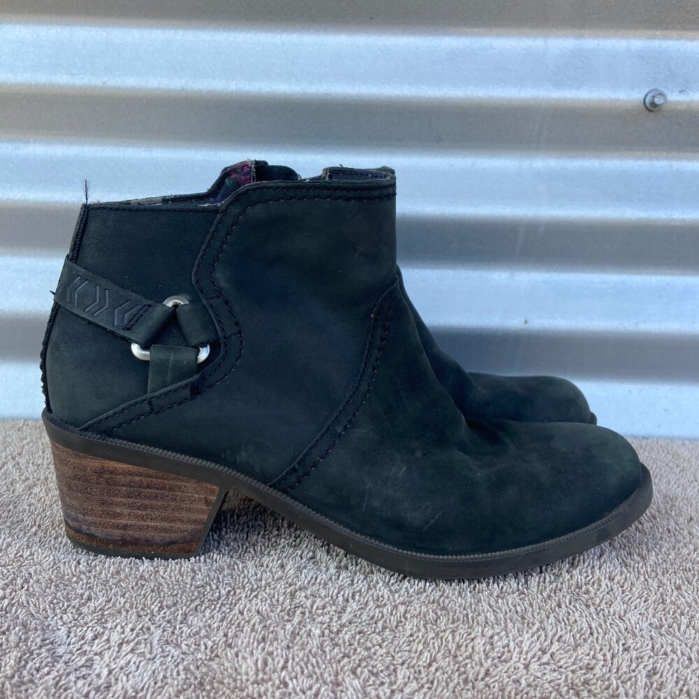 TEVA Women's 7 'Foxy' Leather Ankle Boots with Zipper